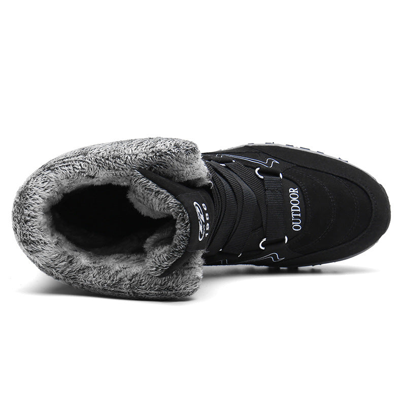Damen Wasserdichte Winterstiefel mit Fleece-Innenfutter EB