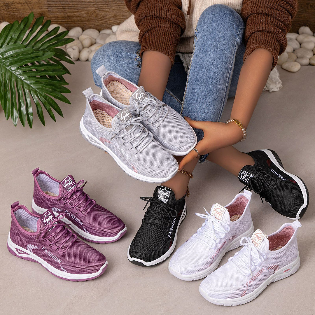 Damen Atmungsaktive und bequeme Sport-Sneaker EB