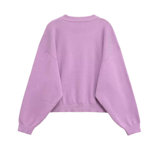 Damen Oversized Sweatshirt mit lässigem Schnitt und langlebigem Material EB