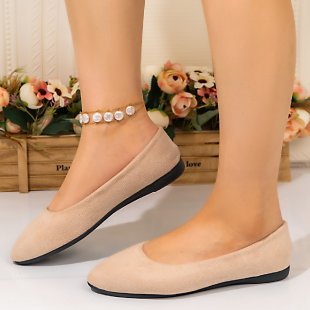 Damen Ballerinas mit elegantem Schnitt und weichem Innenfutter EB