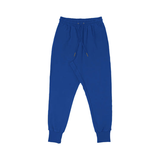 Unisex nan Jogginghose mit tiefem Schritt, elastischem Tunnelzugbund und gerippten Bündchen EB