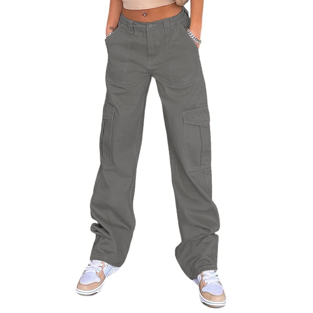 Damen Cargo-Hose mit lässigem Schnitt und praktischen Seitentaschen EB