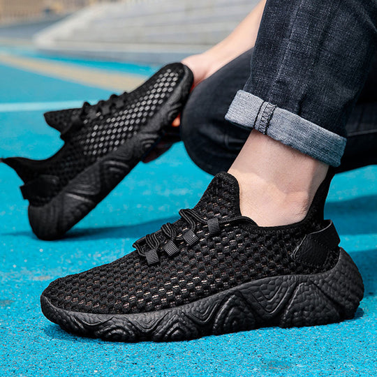 Damen Sportliche Freizeitschuhe mit atmungsaktiver Mesh-Oberfläche und rutschfester Sohle EB
