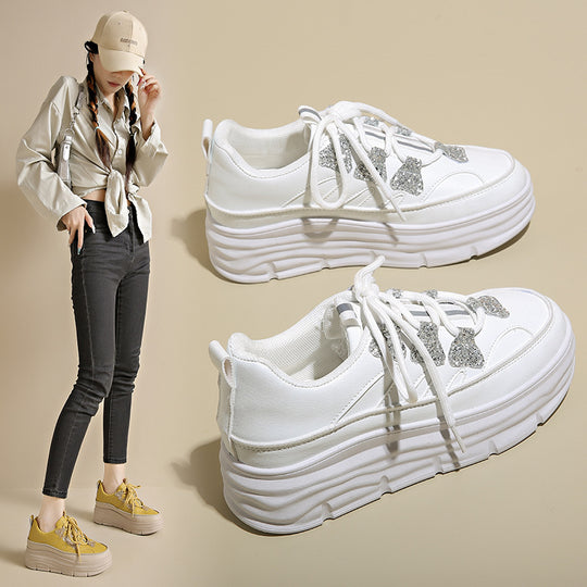 Damen Fashionable Plateau Sneakers EB