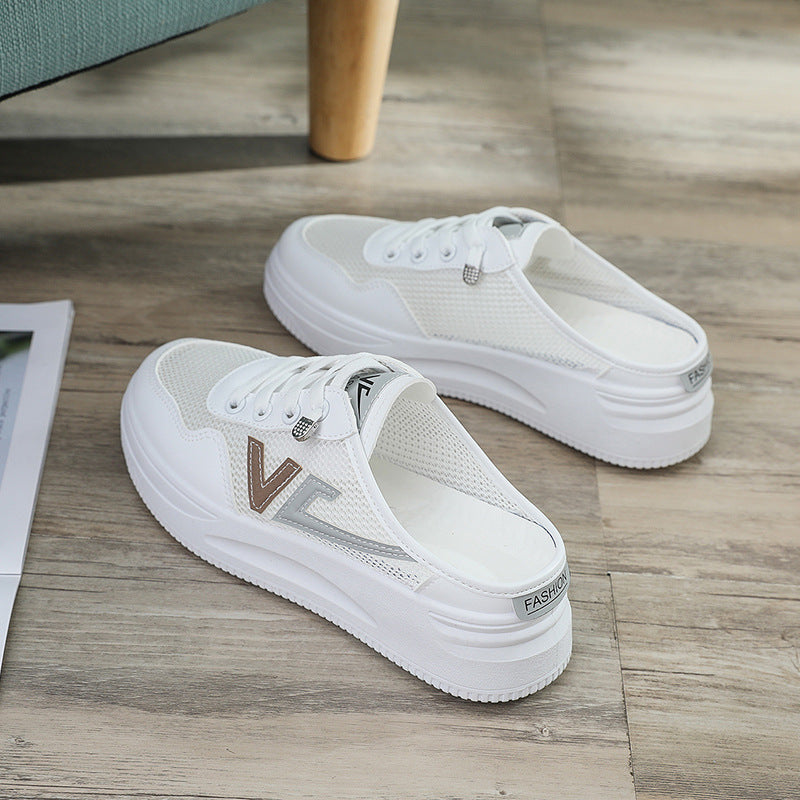 Damen Freizeitschuhe mit atmungsaktiver Netzstruktur und flexiblem Sohlenprofil EB