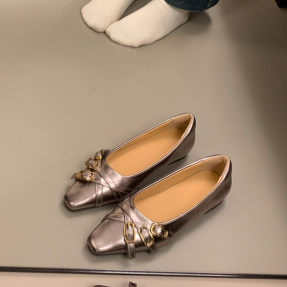 Damen elegante spitze Slipper EB