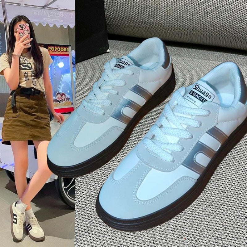 Damen Sportliche Sneakers mit atmungsaktiver Obermaterialstruktur und rutschfester Sohle EB