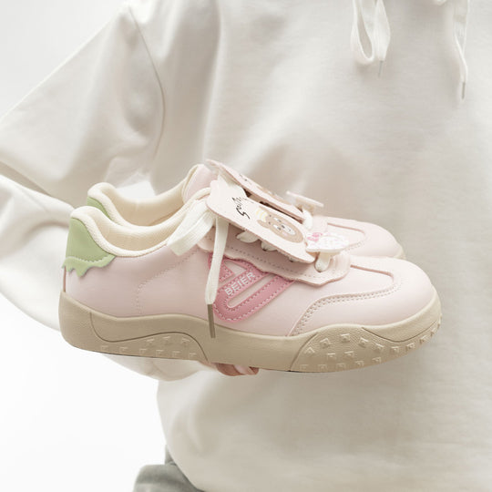 Damen Freizeit Sneakers mit weicher Gummi-Außensohle und atmungsaktivem Obermaterial EB