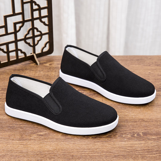 Damen Bequeme Slip-On Sneakers mit Elastikeinsätzen EB