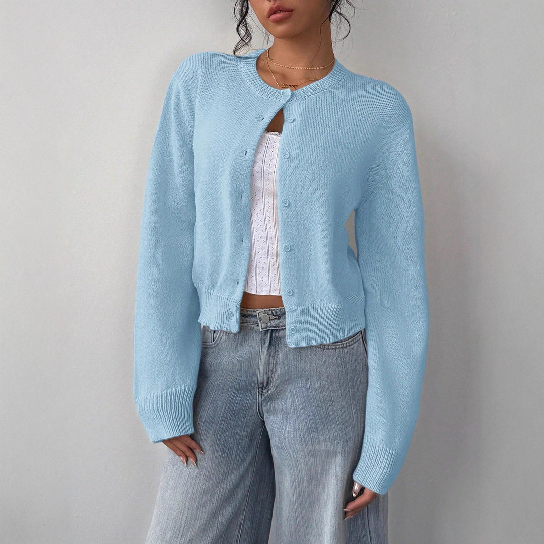 Damen Strickjacke im Oversized-Stil EB