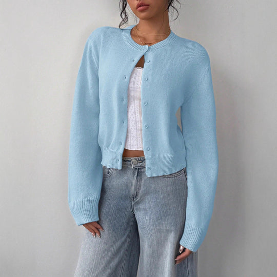 Damen Strickjacke im Oversized-Stil EB