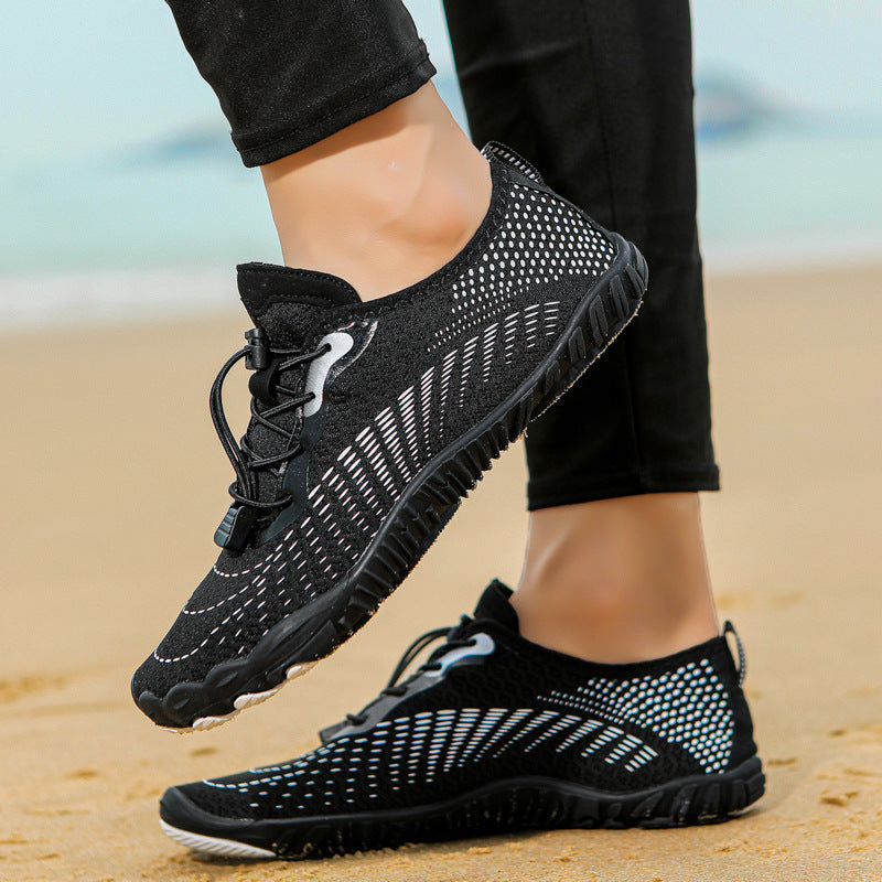 Damen wasserdichte Freizeitschuhe mit flexiblem Design und rutschfester Sohle EB