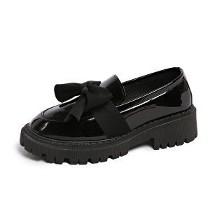 Damen Clogs mit voluminösem Schleifen-Design und rutschfester Sohle EB