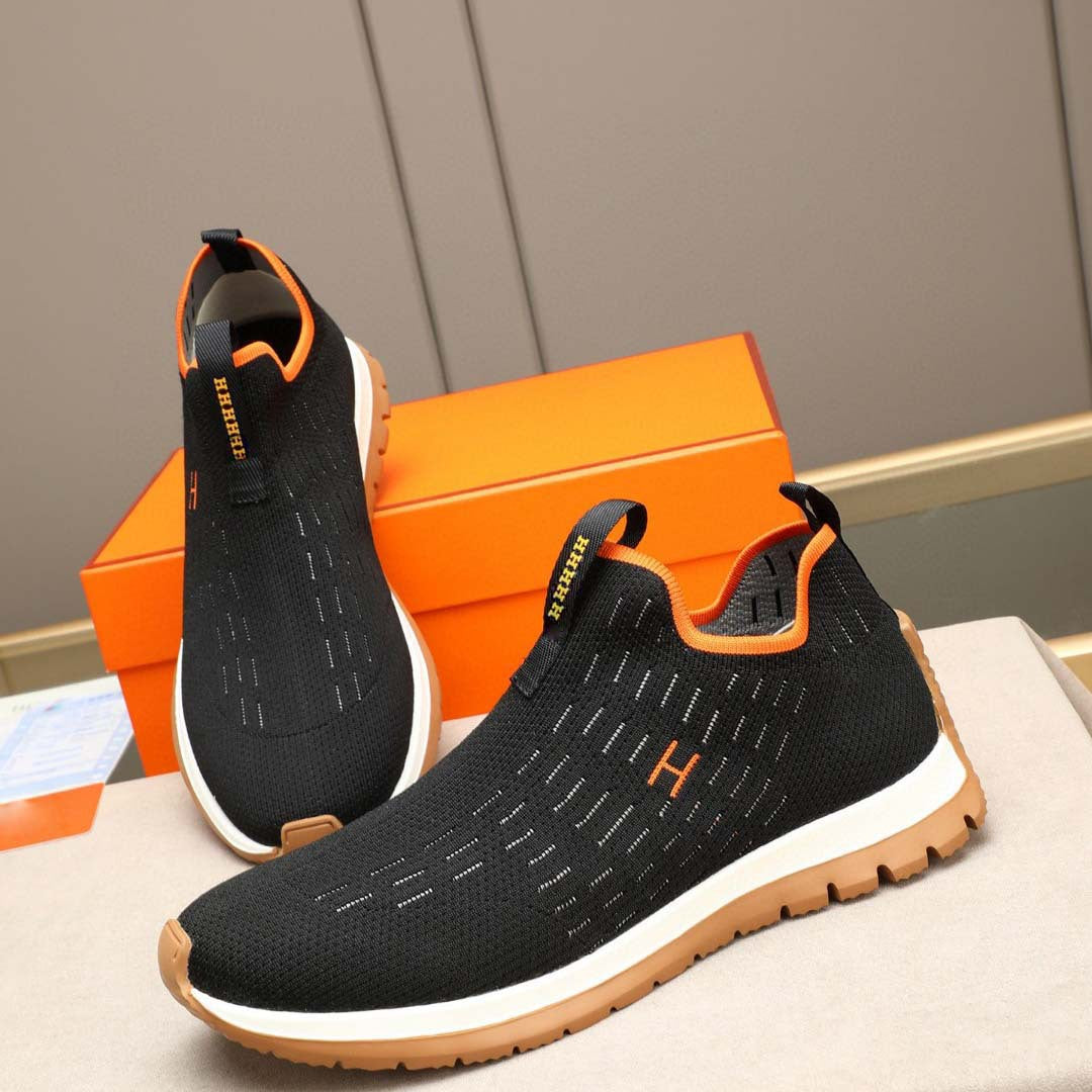 Damen Atmungsaktive Slip-On Sneakers mit innovativer Struktur von EB
