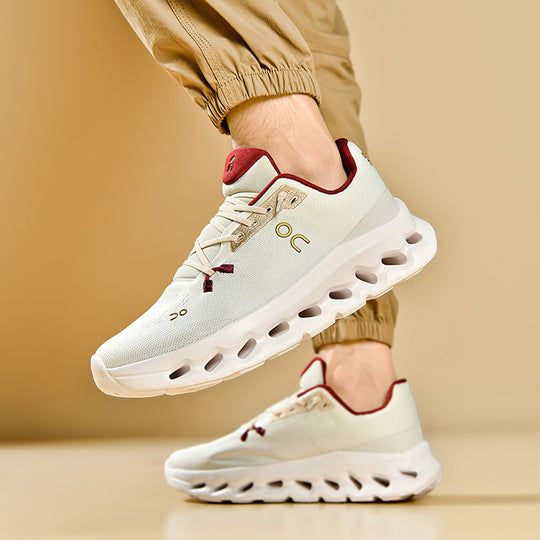 Unisex leichte Performance-Laufschuhe mit Hohlkammer-Zwischensohle und nahtlosem Strickoberteil EB