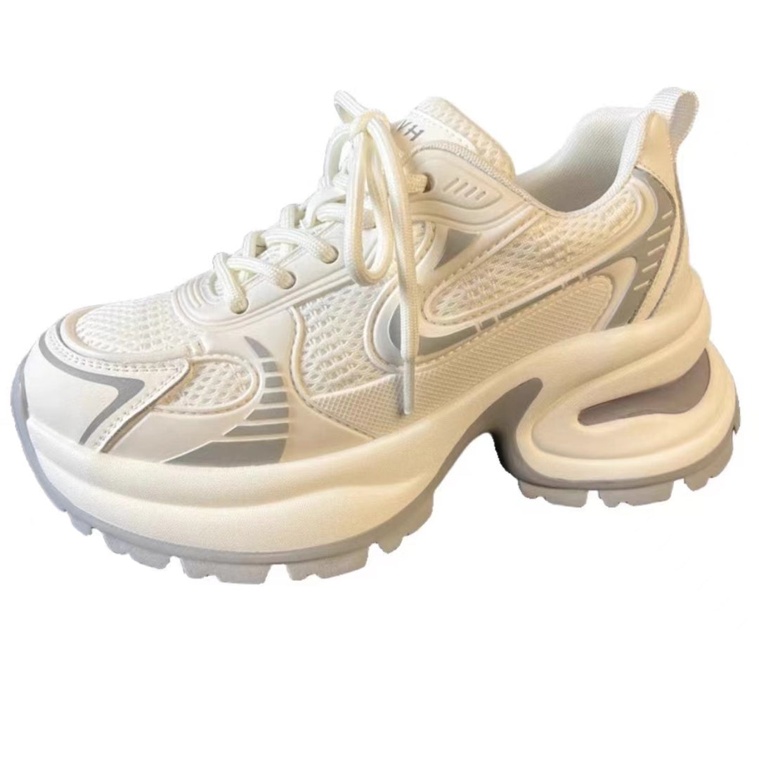 Damen Sportliche Sneakers mit hohem Komfort und atmungsaktivem Obermaterial EB