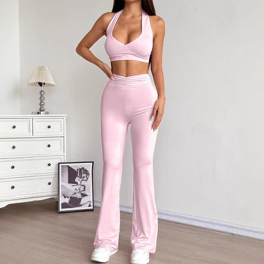 Damen Sportliches Zweiteiliges Set EB