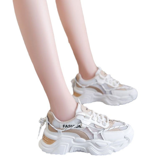 Damen Atmungsaktive und modische Chunky Sneakers EB