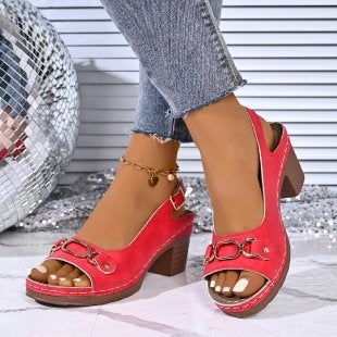 Damen Bequeme Sandaletten mit modischem Design EB