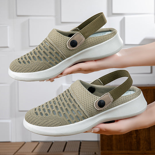 Damen Atmungsaktive Freizeitschuhe mit elastischem Riemen EB