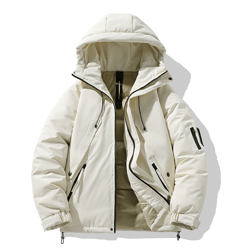 Damen isolierte Multifunktionsjacke mit verstellbarem Kapuzensystem und praktischen Taschen EB