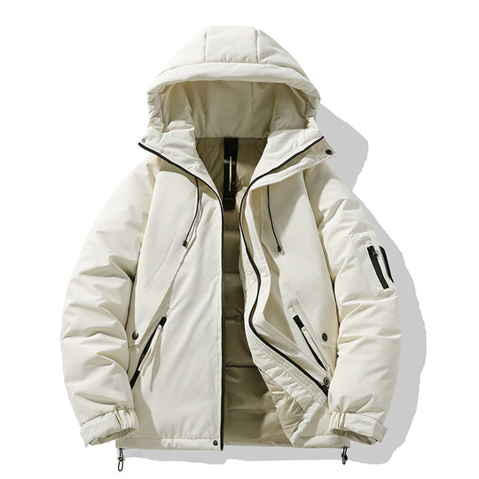 Damen isolierte Multifunktionsjacke mit verstellbarem Kapuzensystem und praktischen Taschen EB