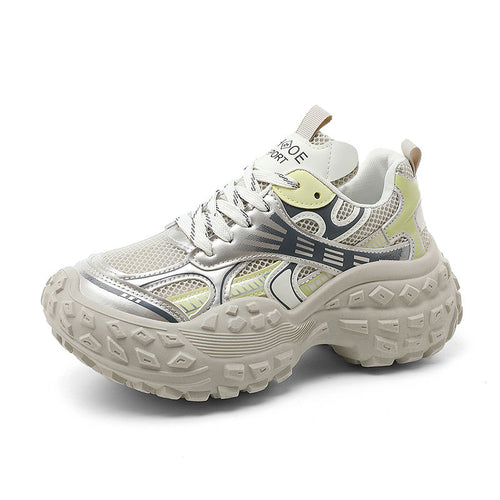 Damen sportliche Lauf-Sneaker mit stoßdämpfendem Komfort und atmungsaktiver Konstruktion EB