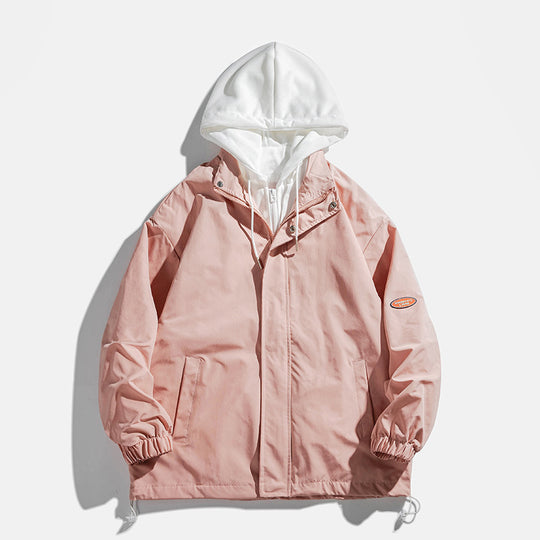 Unisex Übergangsjacke mit Kapuze und atmungsaktivem Innenfutter EB