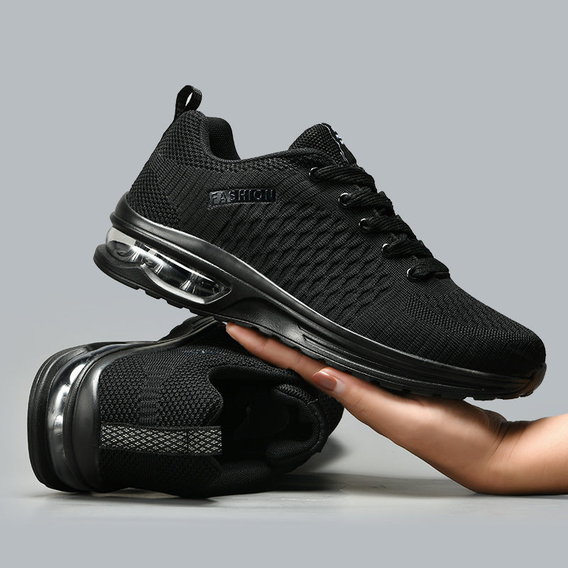 Damen modische Sneaker mit atmungsaktivem Obermaterial und dämpfender Sohle EB