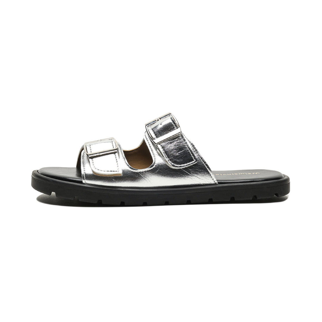 Damen Komfortable und stilvolle Sandalen mit verstellbaren Riemen EB