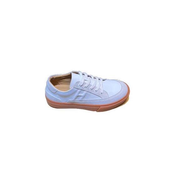 Damen Sportliche Sneakers mit rutschfester Gummisohle und atmungsaktiver Oberflächenstruktur EB