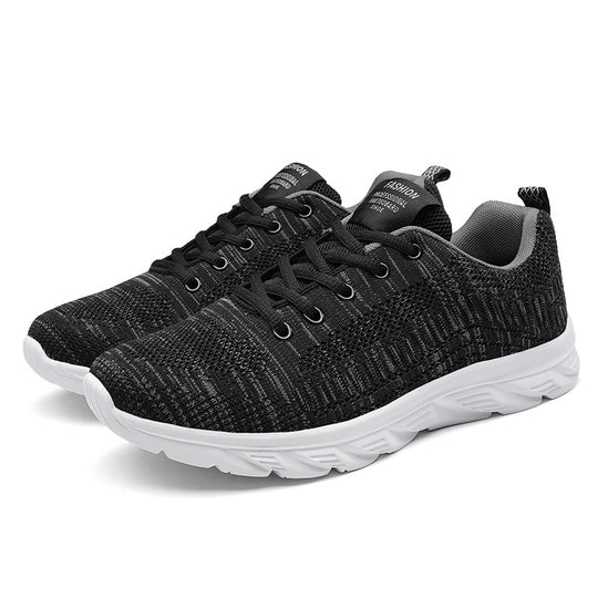 Damen atmungsaktive Sport-Sneaker mit flexiblem Sohlenprofil EB