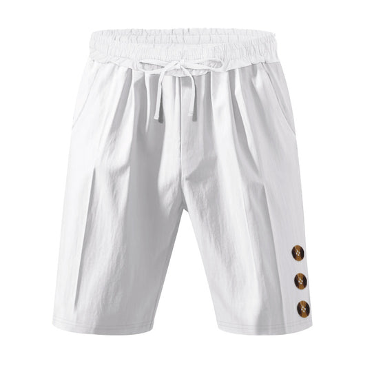 Herren lässige Sport-Shorts mit elastischem Bund und praktischen Seitentaschen EB