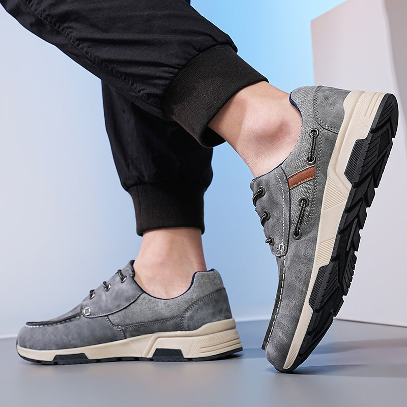 Damen lässige Schnürschuhe mit bequemer Sohle und modernem Design EB