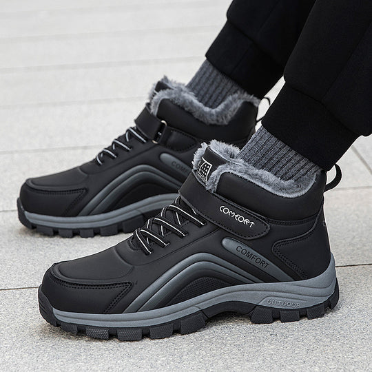 Damen wasserfeste Winterstiefel mit isolierendem Futter und rutschfester Sohle EB