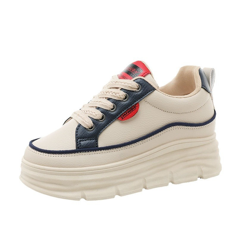 Damen modische Plateau-Sneaker mit ergonomischer Dämpfung EB