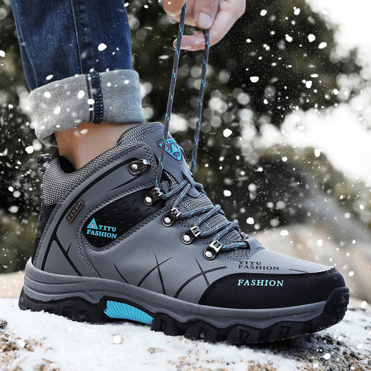 Herren Hochfunktionale Wanderschuhe mit verstärktem Knöchelschutz und rutschfester Sohle EB