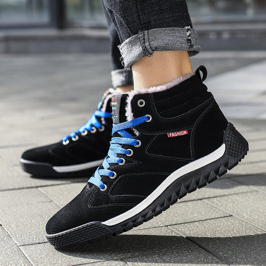Damen Sportlich warme Winter-Sneaker mit isolierendem Innensohlenkomfort EB