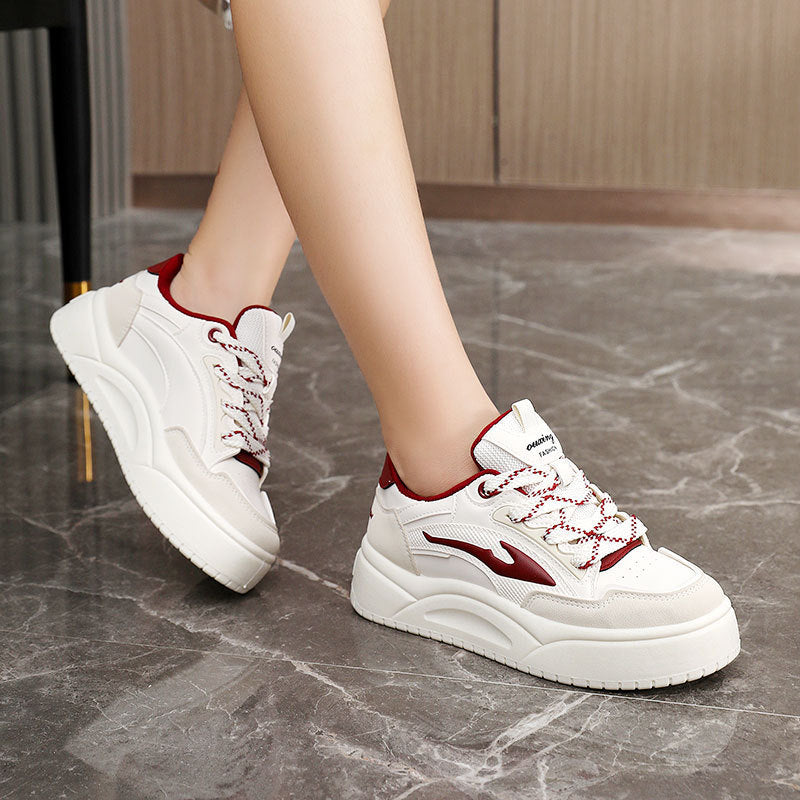 Damen modische Sneaker mit dämpfender Laufsohle und atmungsaktivem Obermaterial EB