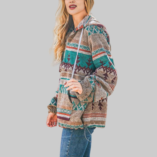 EB | Hoodie mit Einzigartigem Muster