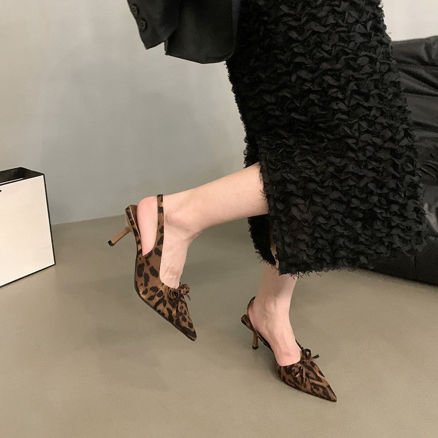 Damen Slingpumps mit eleganter Raffung EB