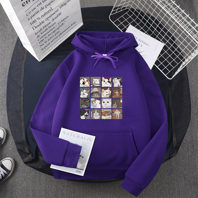 Damen Sweatshirt mit Tier-Motiv EB