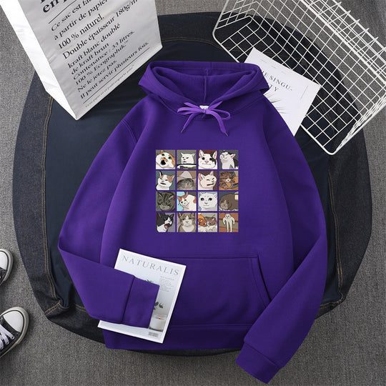 Damen Sweatshirt mit Tier-Motiv EB
