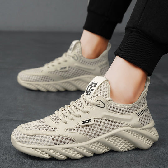 Damen Atmungsaktive Lauf-Sneaker mit flexiblem Sohlenaufbau und innovativer Dämpfungstechnologie EB