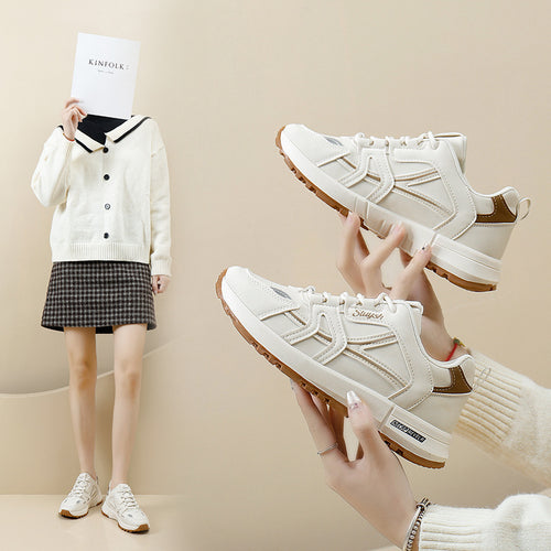Damen Atmungsaktive Fitness-Sneaker mit stoßdämpfender Sohle EB