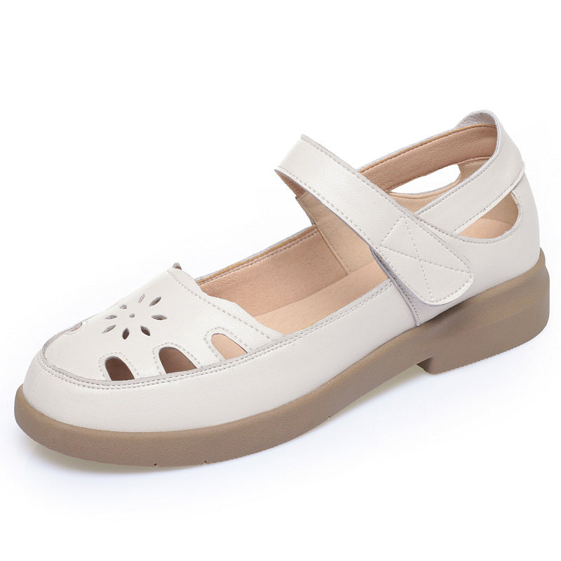 Damen Bequeme Sandalen mit verstellbarem Riemen und atmungsaktivem Design EB