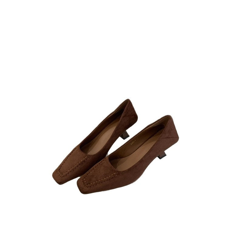 Damen modische Slingback-Pumps mit eleganter Kappe EB