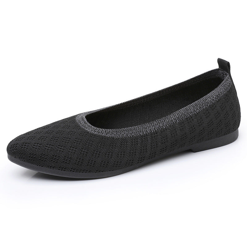 Damen Flats mit atmungsaktivem Netzdesign und flexiblem Fußbett EB