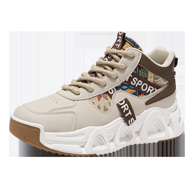 Damen Sport-Sneaker mit buntem Einsatz von EB
