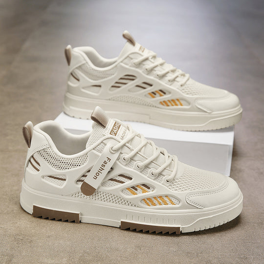 Damen Atmungsaktive Sport-Sneaker mit modernem Design und rutschfester Sohle EB
